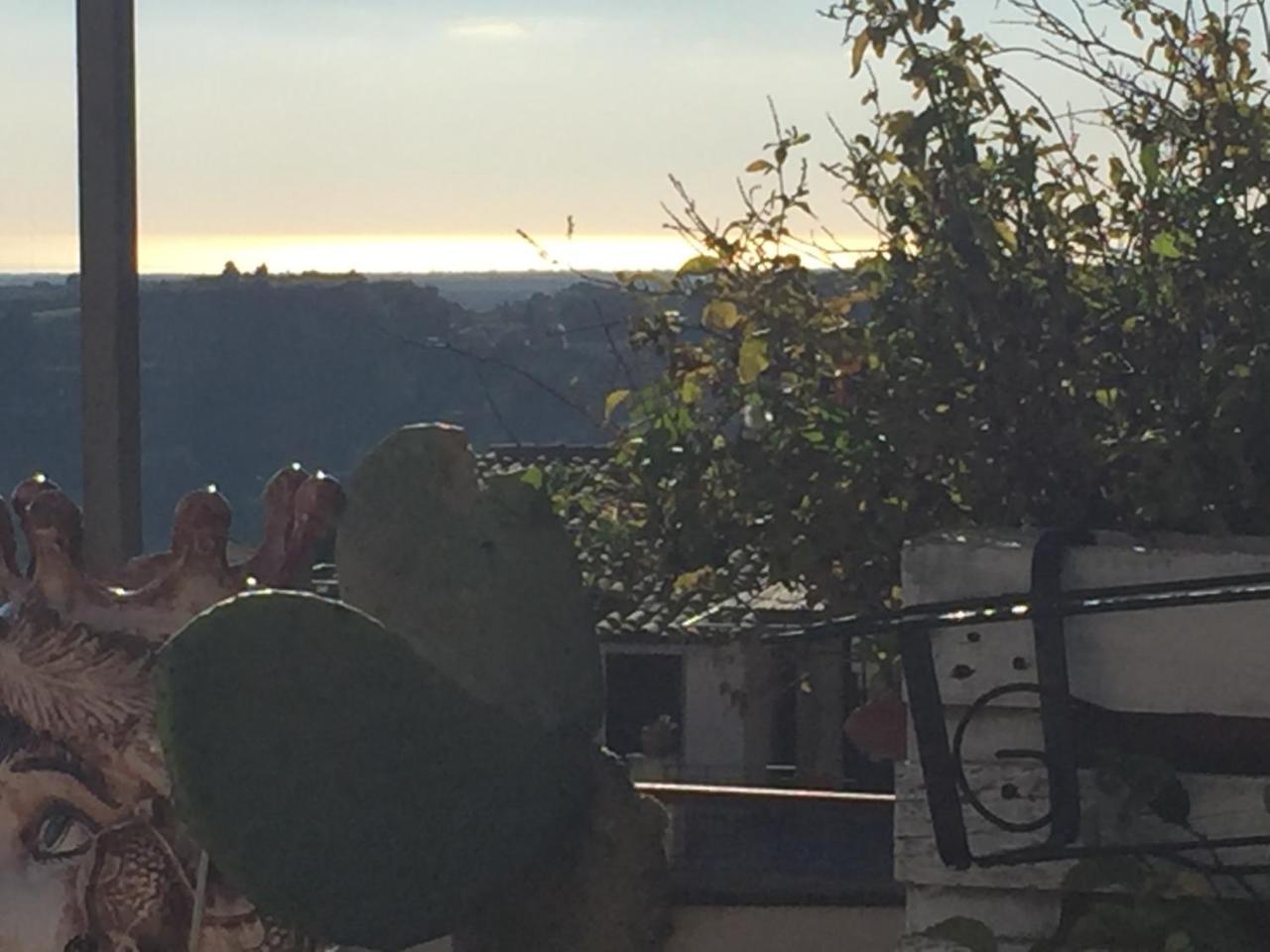 Casa Tipica Siciliana Patronale Home Bedandbreakfast Tremetrisoprailcielo Camere Con Vista, Colazione Interna In Terrazzo Panoramico Caltagirone Exteriör bild